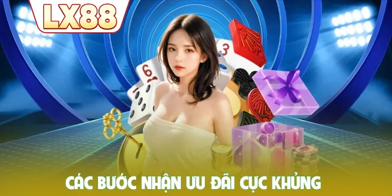 Các bước nhận ưu đãi cực khủng