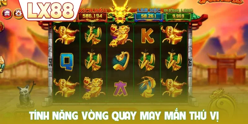 Tính năng vòng quay may mắn thú vị